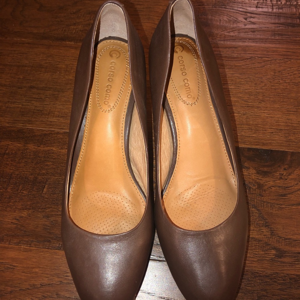 Leather heels!